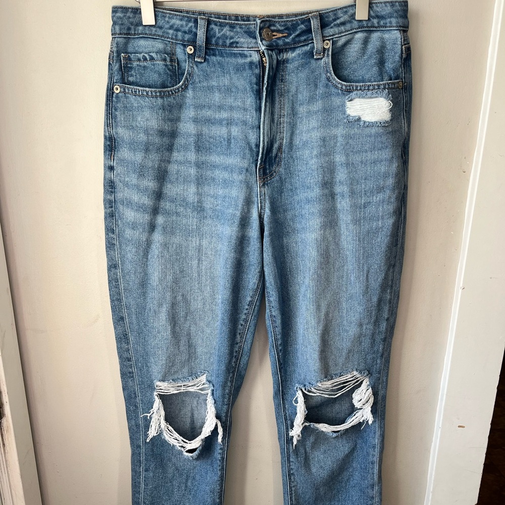AE mom jean- 8 SHORT